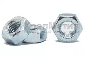Гайка DIN 934/ГОСТ 5915-70, оцинкованная класс прочности 8.0