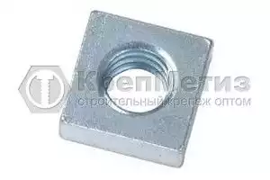 Гайки квадратные низкие DIN 562